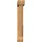 Ekena Millwork Traditional Slat Smooth Bracket w/ Offset Brace, Western Red Cedar, 5 1/2"W x 32"D x 36"H BKT0604X32X36TRA06SWR - alternate 2